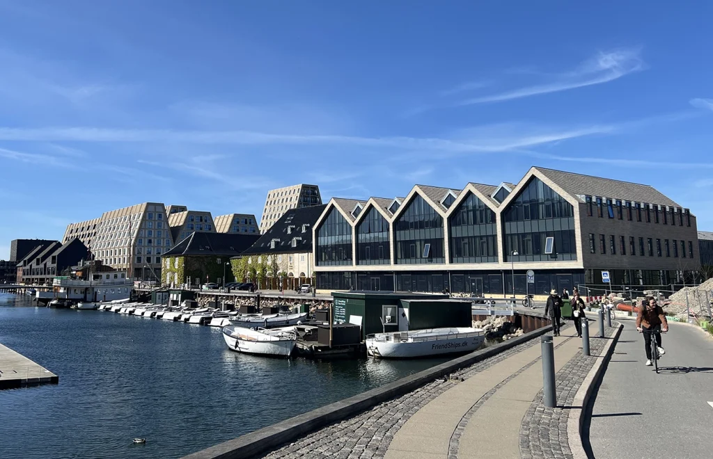 Kuglegården fra havnen