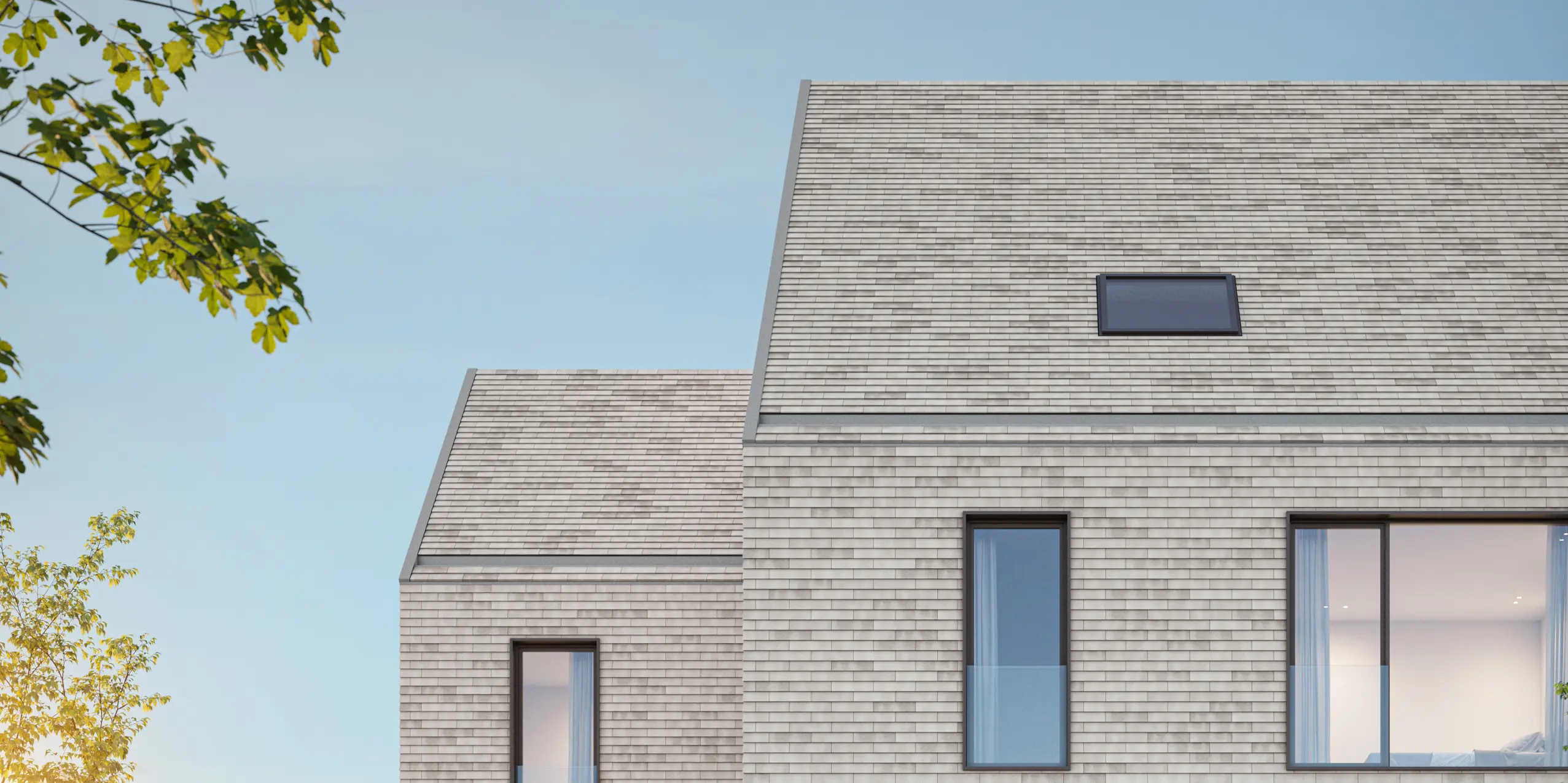 Elfino Small, facadebeklædning med dybde og farvespil